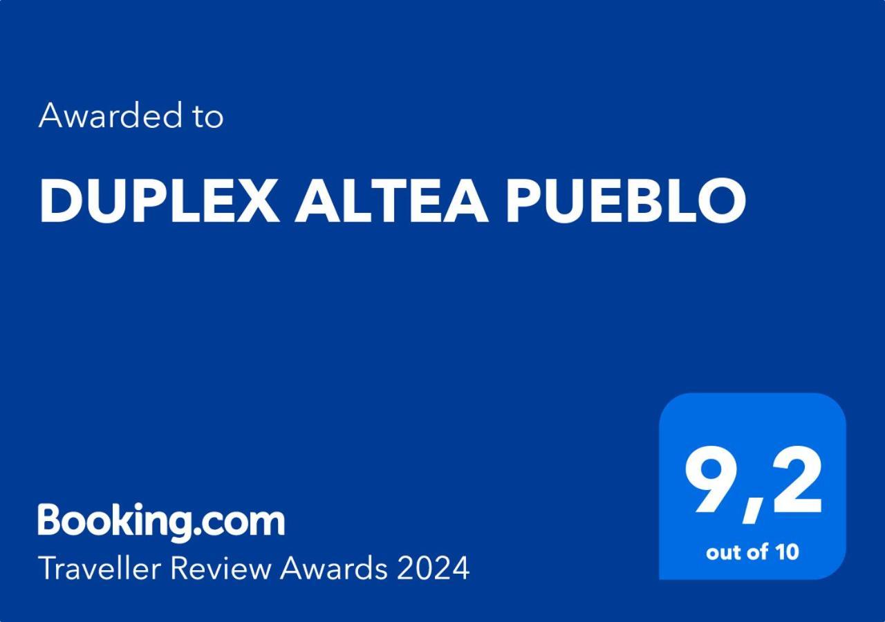 Duplex Altea Pueblo Apartment Екстериор снимка